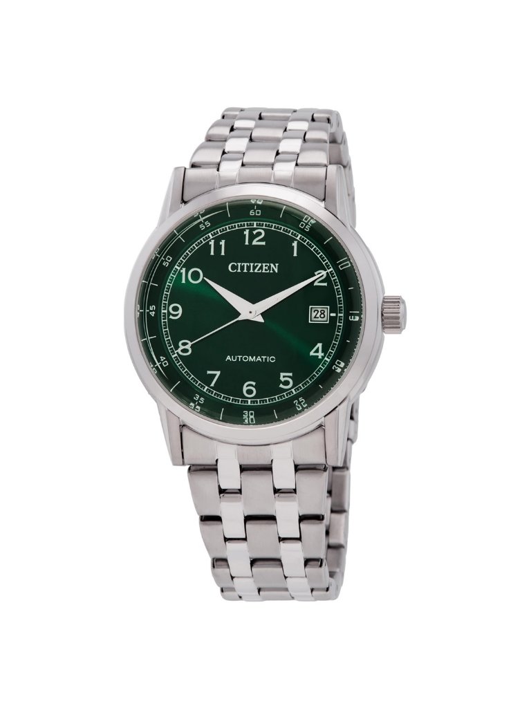 Nwt Citizen Mechanical Automatic Green Dial Men's Watch
